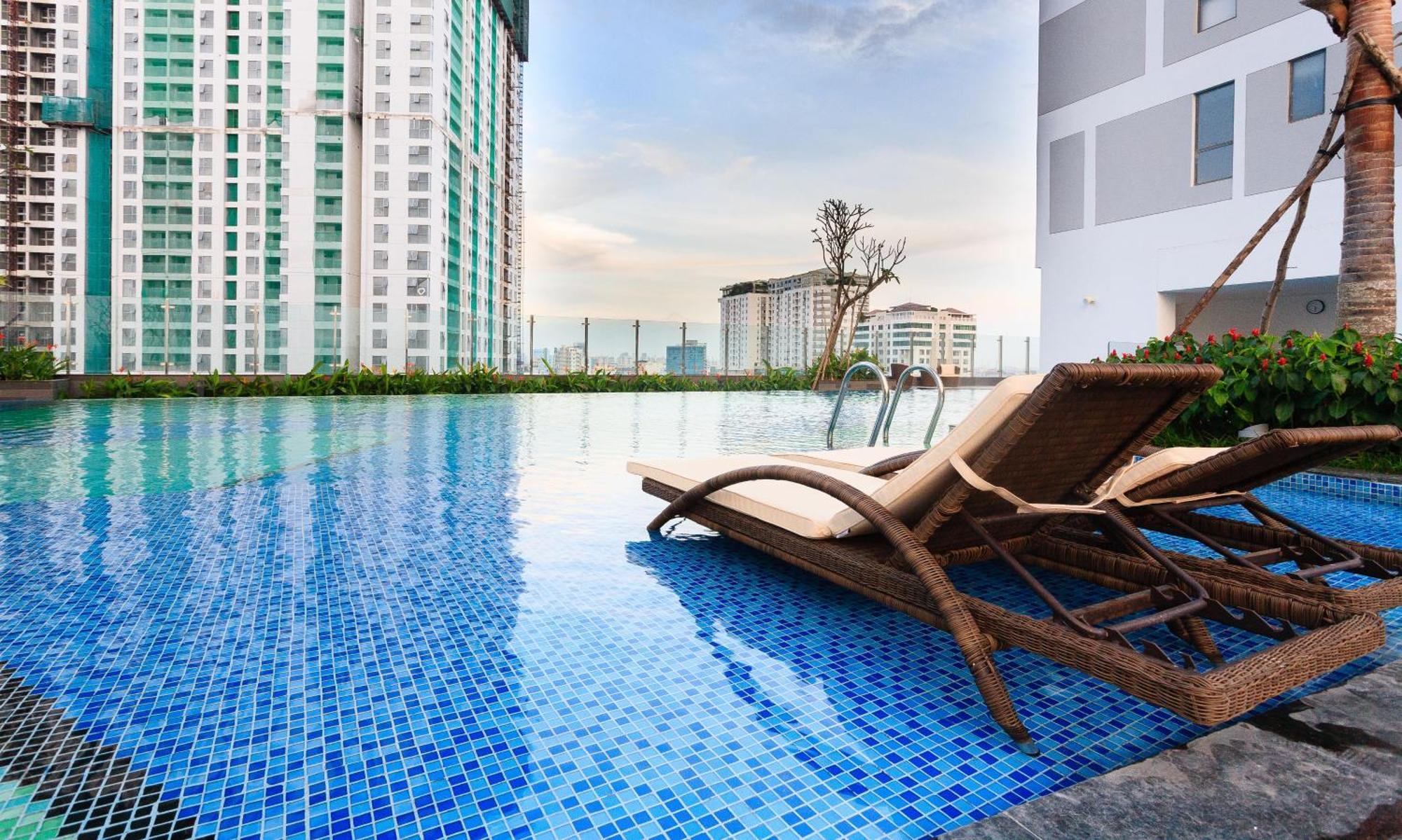 Yo'S Homes Rivergate Apartment Infinity Pool Near District 1 โฮจิมินห์ซิตี้ ภายนอก รูปภาพ