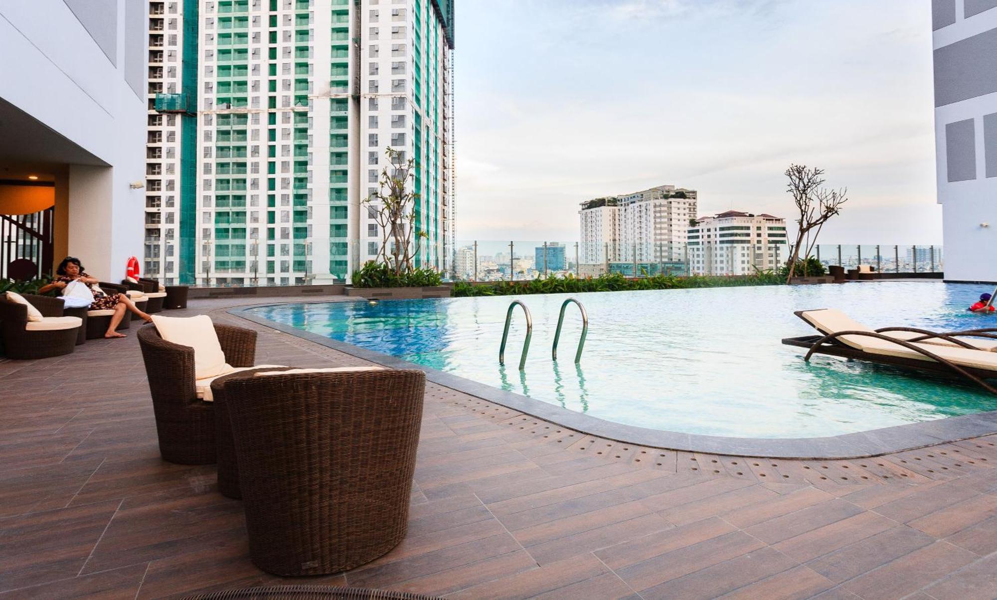 Yo'S Homes Rivergate Apartment Infinity Pool Near District 1 โฮจิมินห์ซิตี้ ภายนอก รูปภาพ