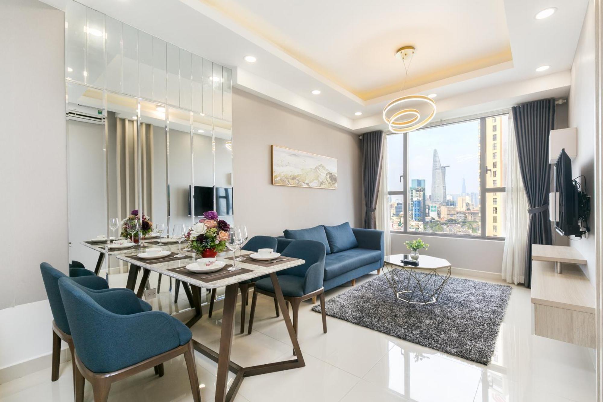 Yo'S Homes Rivergate Apartment Infinity Pool Near District 1 โฮจิมินห์ซิตี้ ภายนอก รูปภาพ