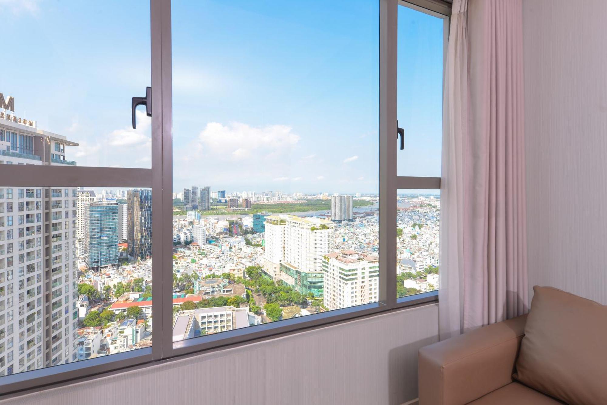 Yo'S Homes Rivergate Apartment Infinity Pool Near District 1 โฮจิมินห์ซิตี้ ภายนอก รูปภาพ